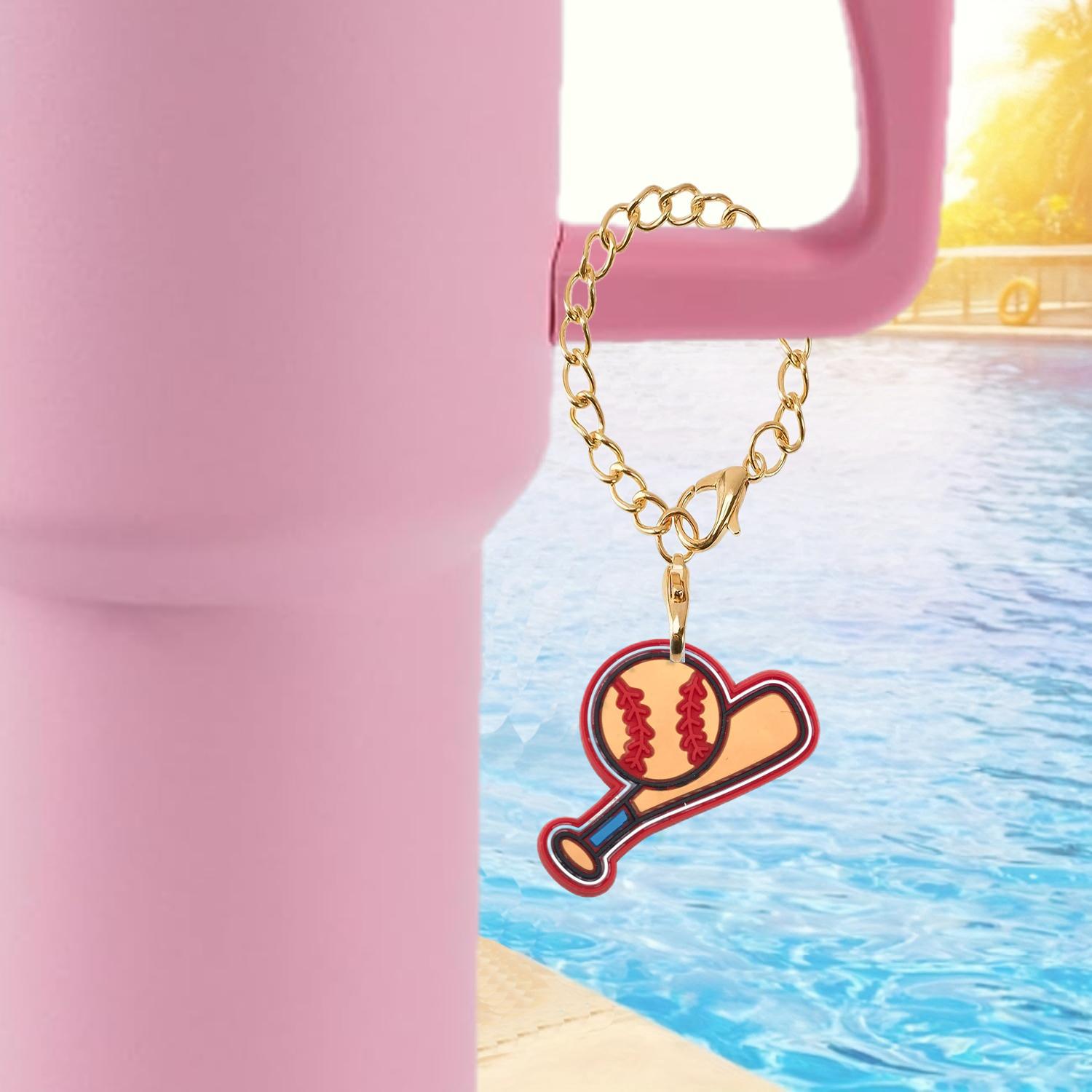 Wholesale Cute Ball Series Pendant Chain Lobster Clasp Pendant Cup Accessories